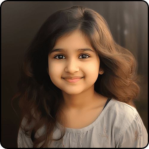 AI generated Indian baby