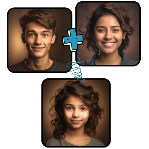 AI-generated baby photos